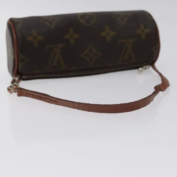 LOUIS VUITTON Monogram Papillon Pouch LV Auth 129857 - Picture 8 of 16
